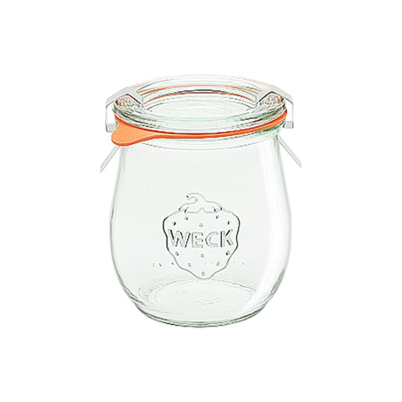 Model 762 SET OF TWELVE Small 220ml Weck Jars